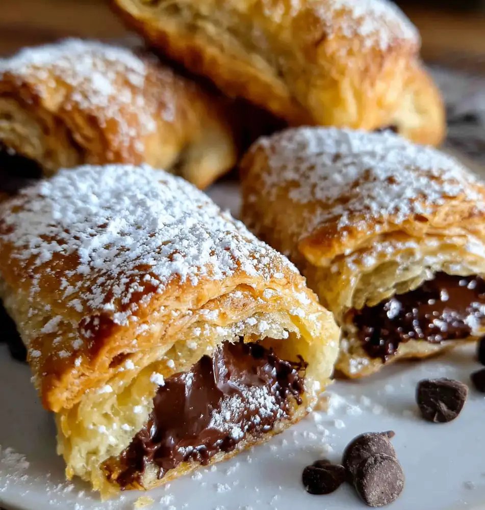Chocolate Pastry Puffs