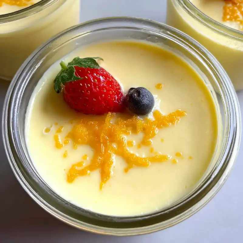 Meyer Lemon Posset