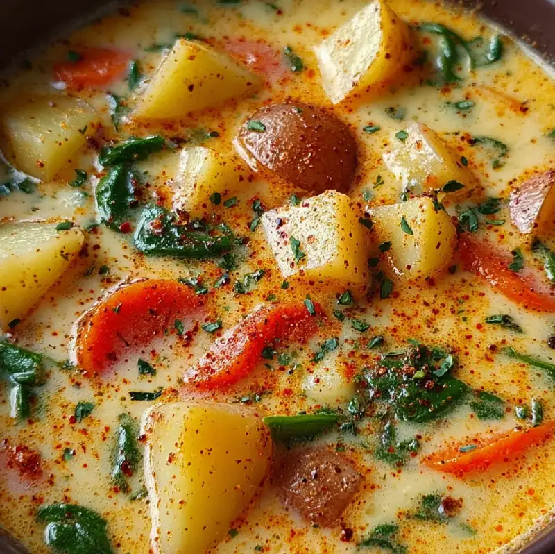 Creamy Cajun Potato Soup