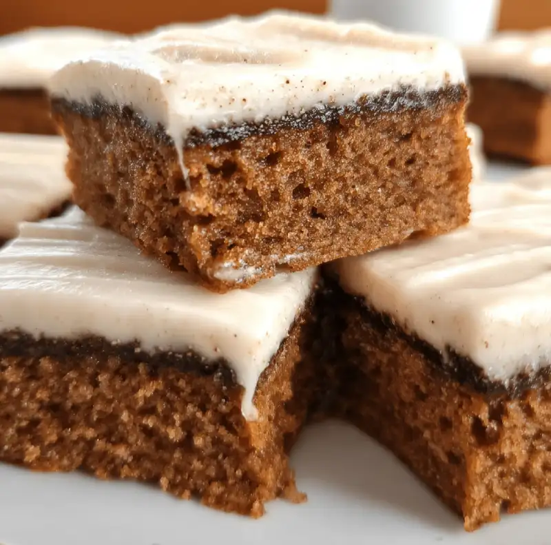 Gingerbread Cookie Bars