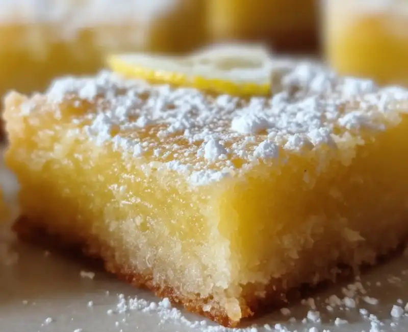 Meyer lemon bars
