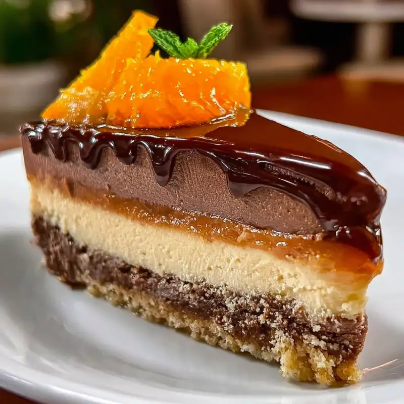 Chocolate Orange Cheesecake