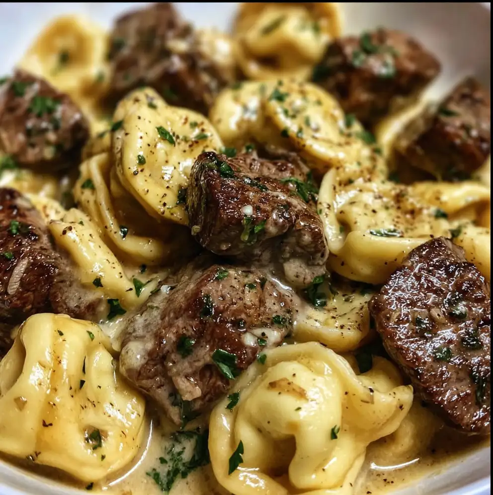 Garlic Steak Tortellini