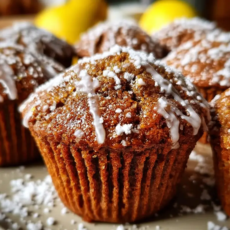 Spicy Gingerbread Muffins