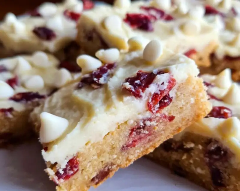 Cranberry Bliss Bars