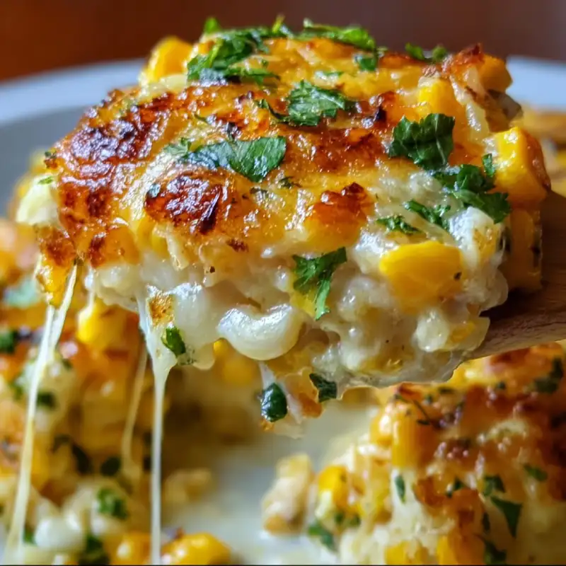 Street Corn Chicken Casserole