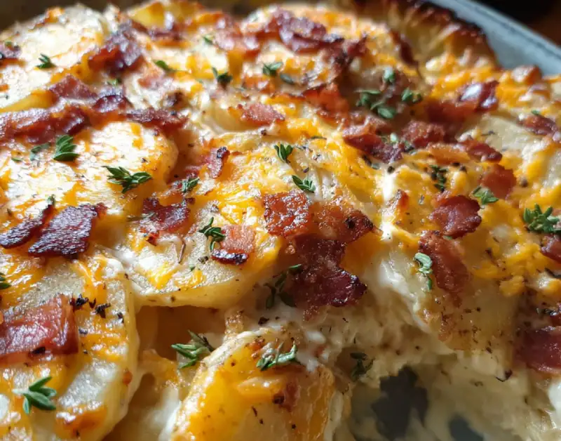 Best Loaded Scalloped Potatoes