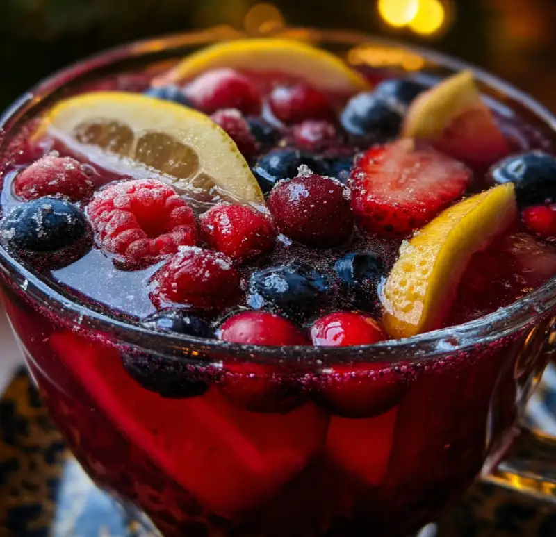 Winter Berry Punch