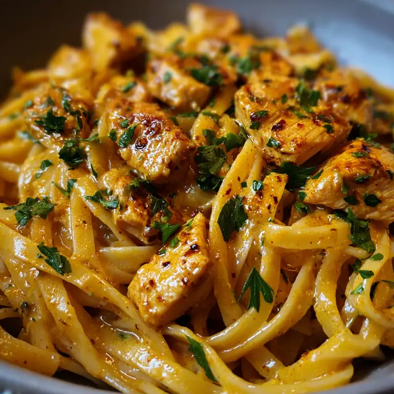 Cowboy Butter Chicken Linguine