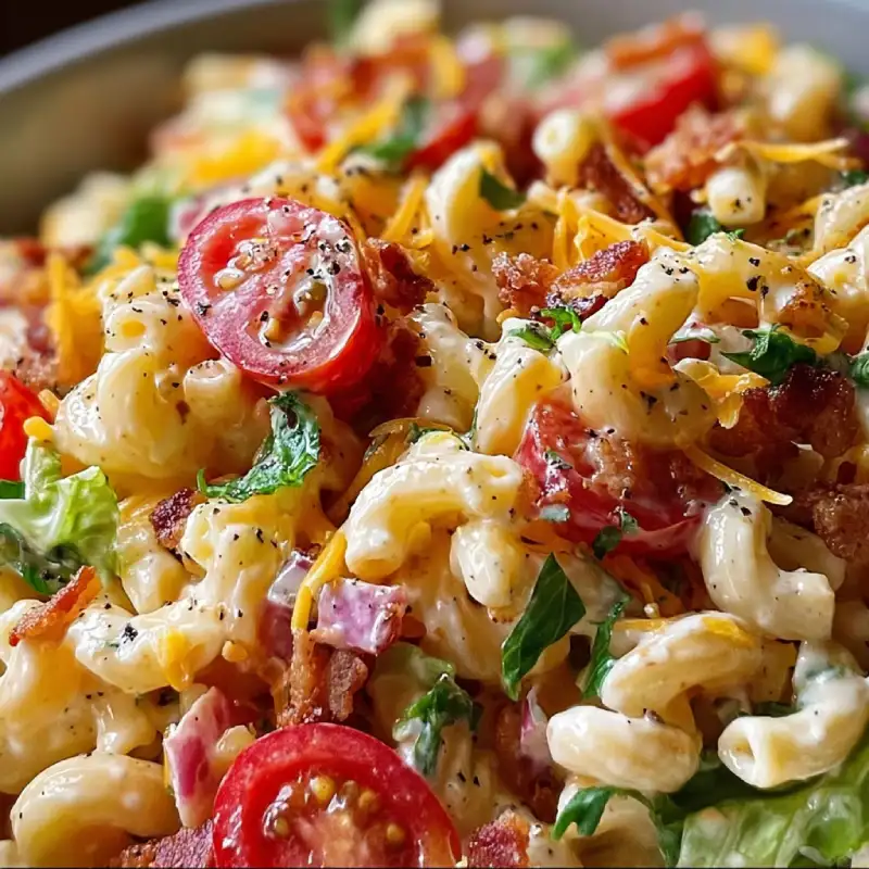 BLT Macaroni Salad