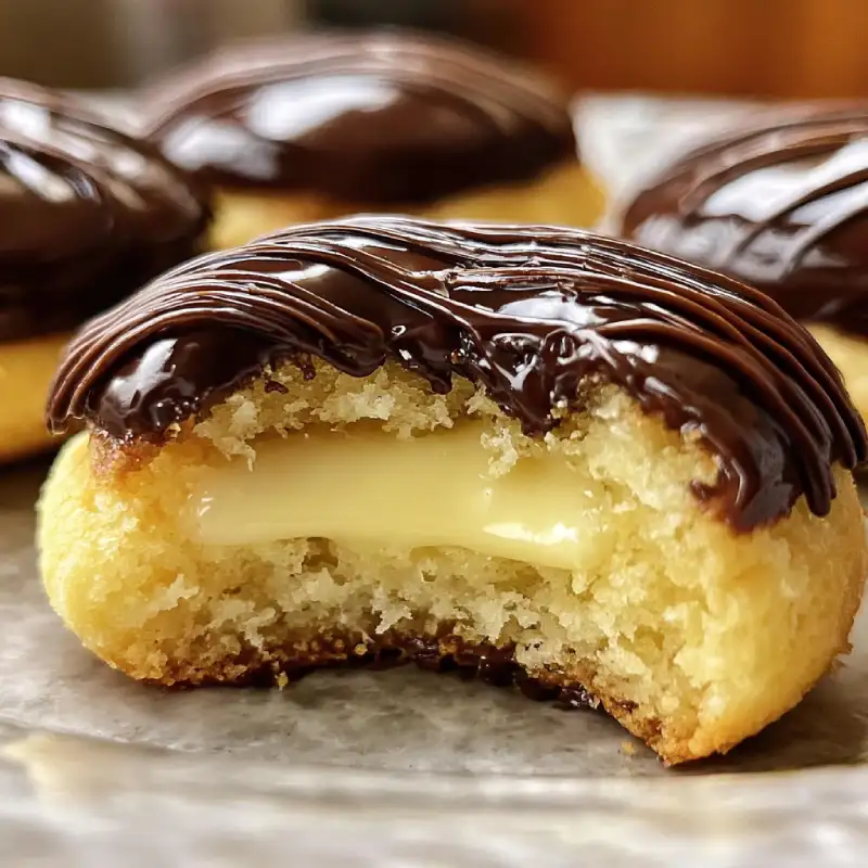 Boston Cream Pie Cookie