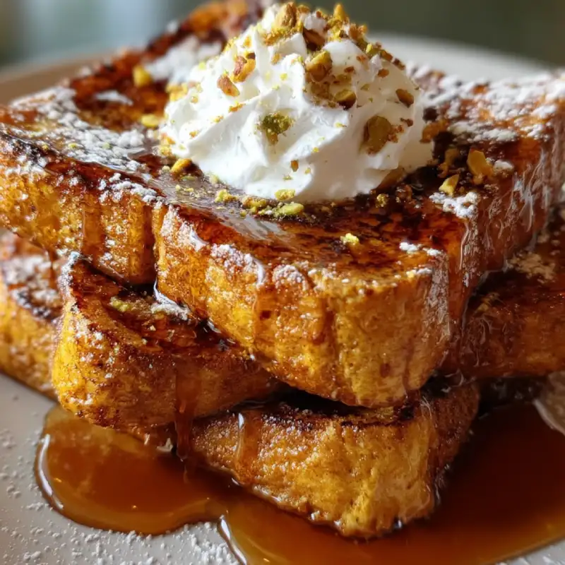 Pumpkin Pie French Toast