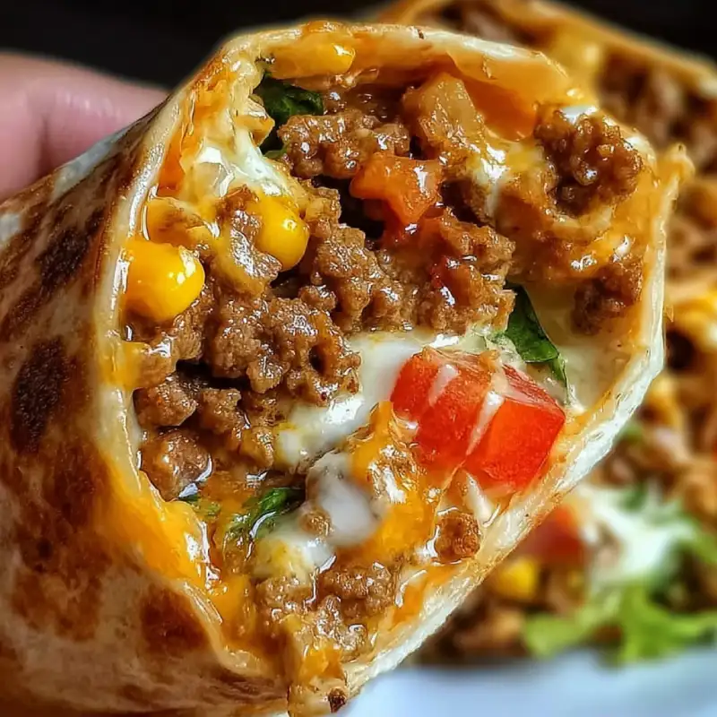 Nacho Cheese Beef Wrap: A Flavorful Meal You’ll Love!