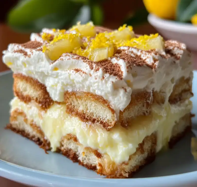Zesty Limoncello Tiramisu