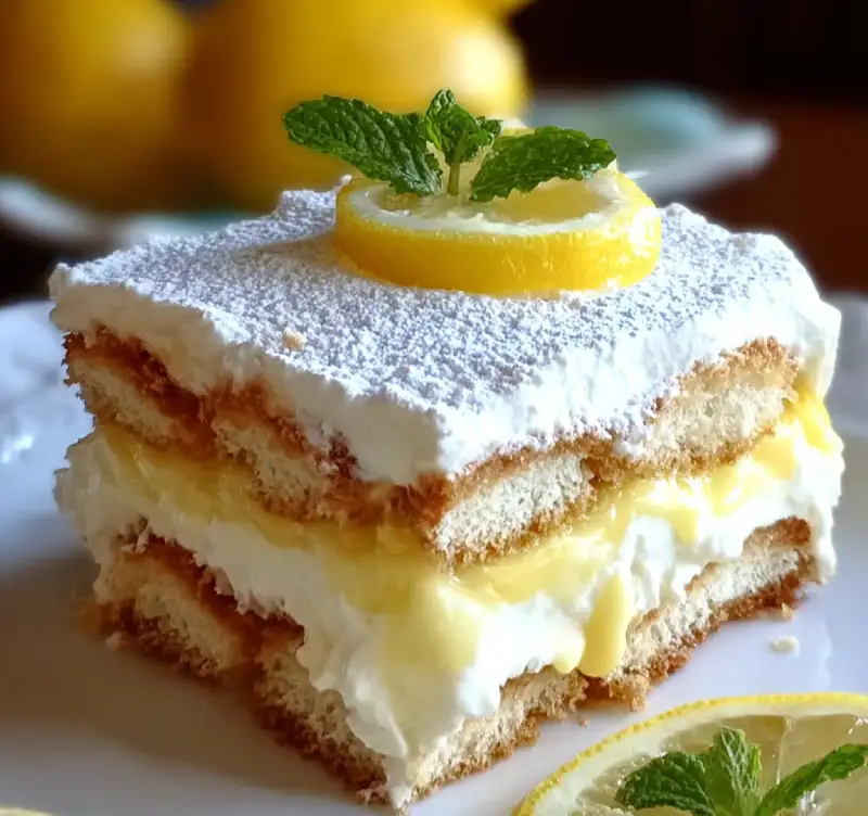 Limoncello Italian Tiramisu