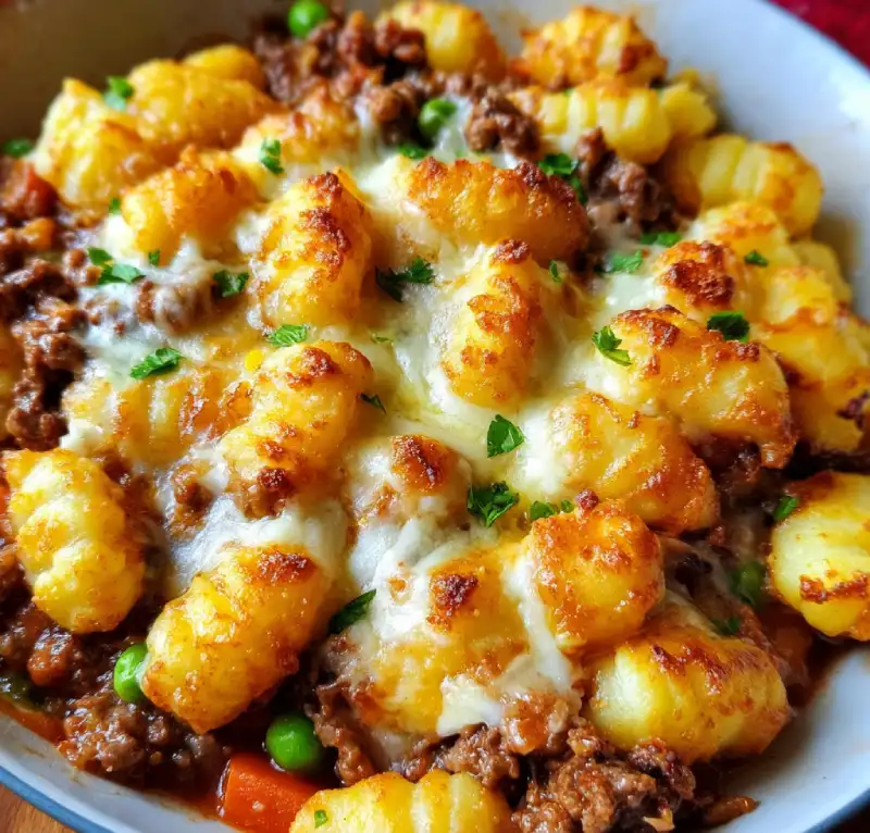 Quick Gnocchi Shepherd's Pie