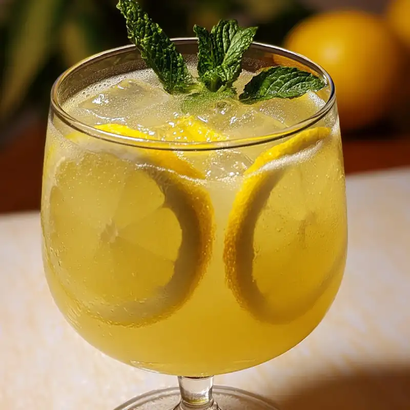 Easy Limoncello Mocktail