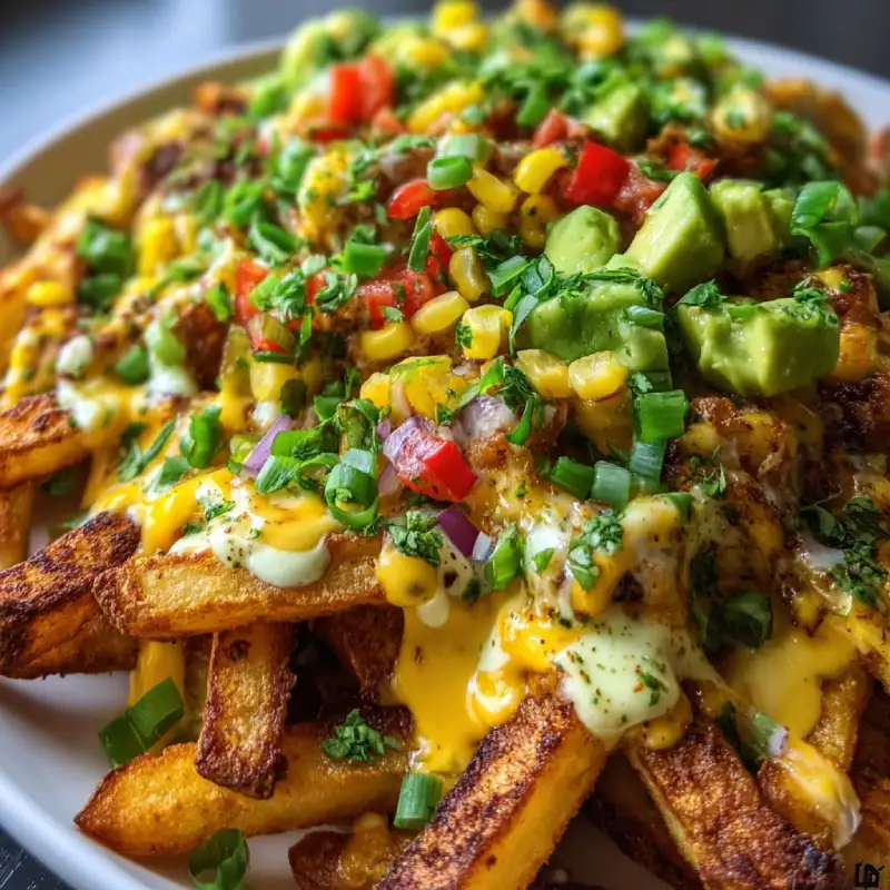 Vegan Loaded “Cheese” Fries