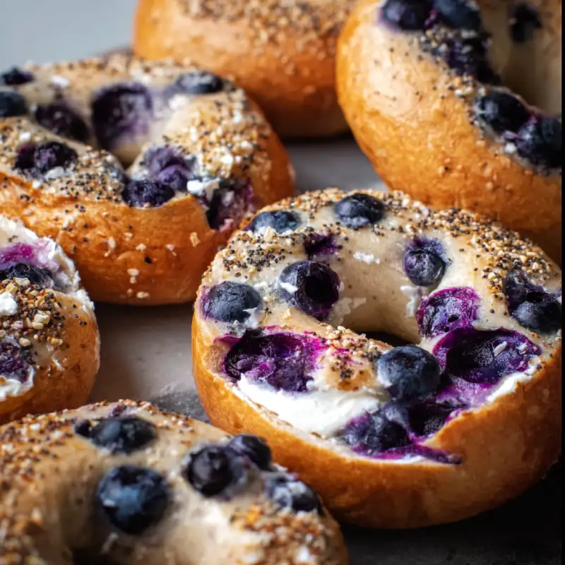Gluten-Free Blueberry Bagels