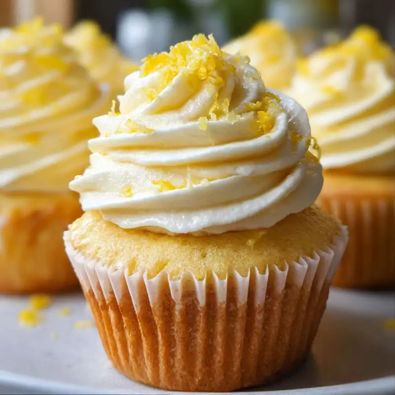 Limoncello Cupcakes
