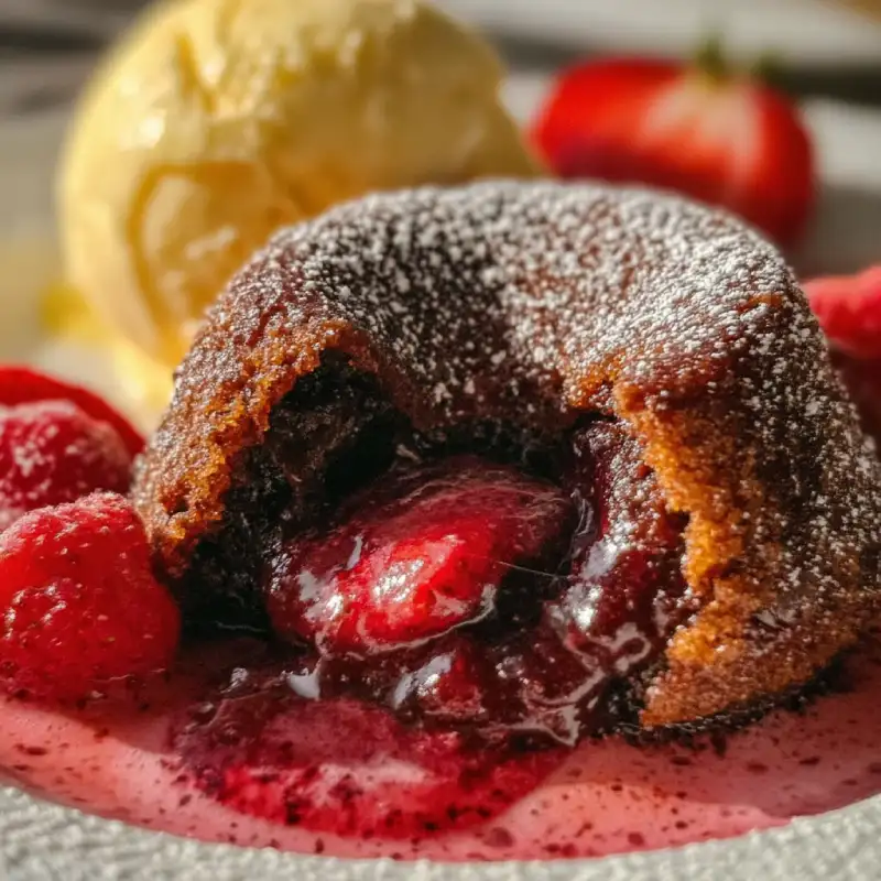 Pink Lava Cake Valentine’s Day