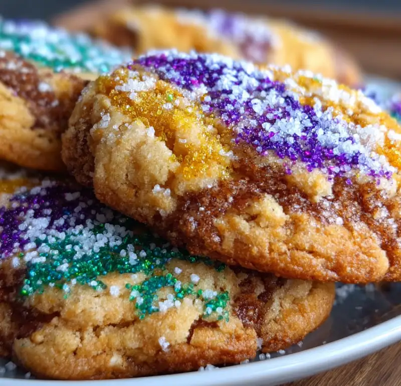 King Cake Cookies
