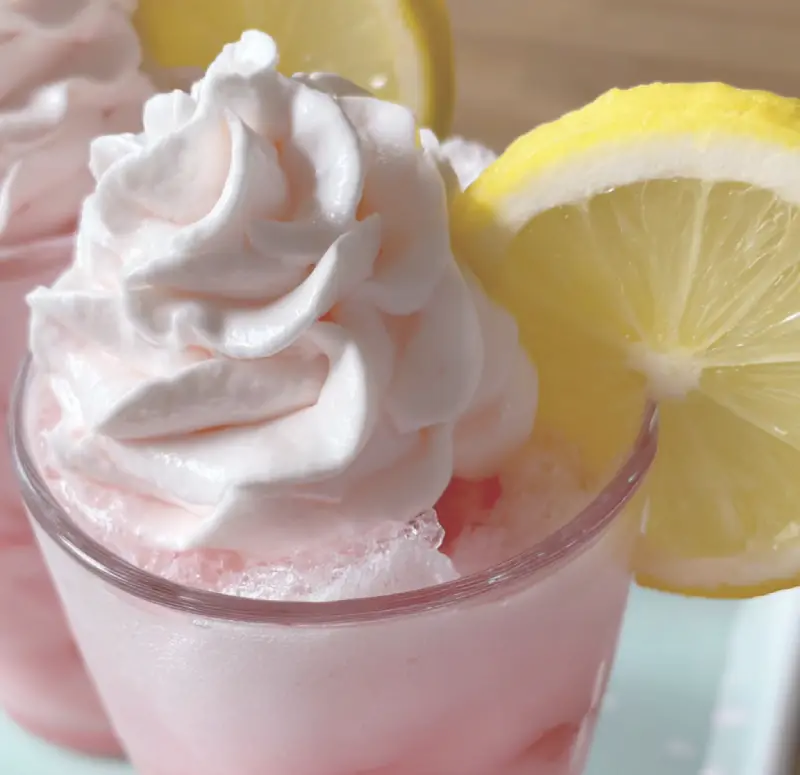 Pink Whipped Lemonade