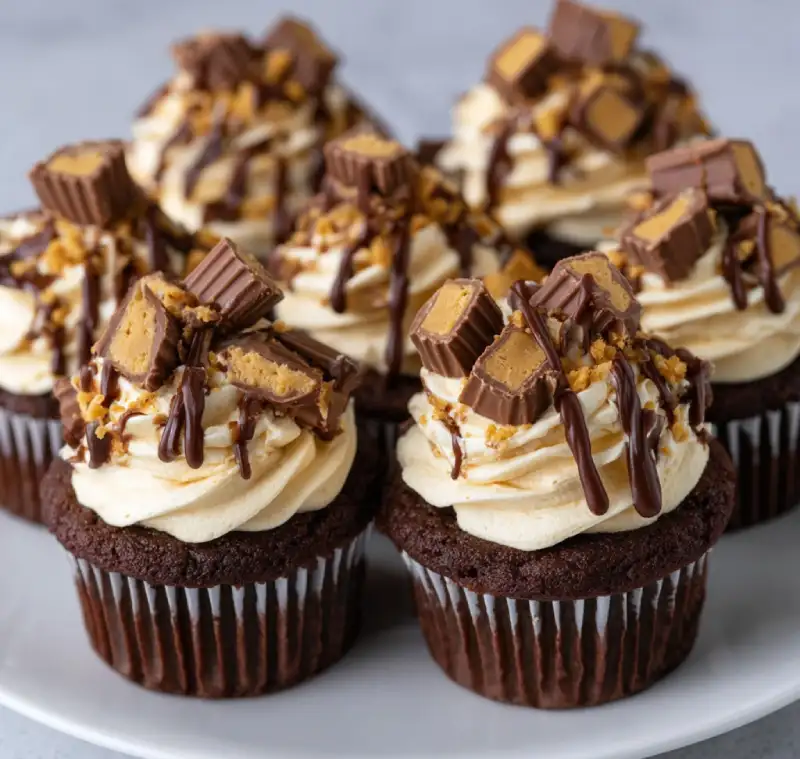 Reese’s Peanut Butter Cupcakes