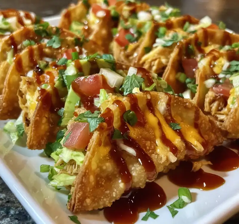 Applebee's Chicken Wonton Tacos