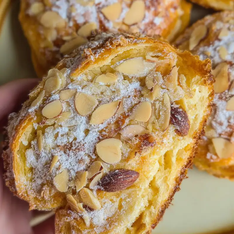 Delicious Almond Croissant Cookies Recipe