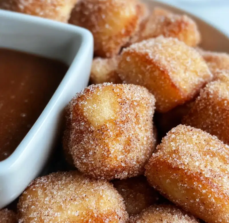 Crispy Air Fryer Churro Bites