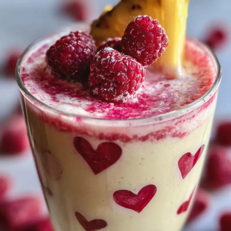 Raspberry Piña Colada