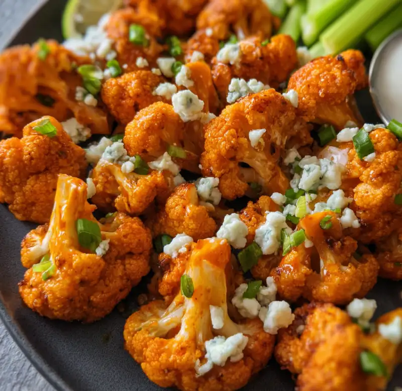 Air Fryer Buffalo Cauliflower