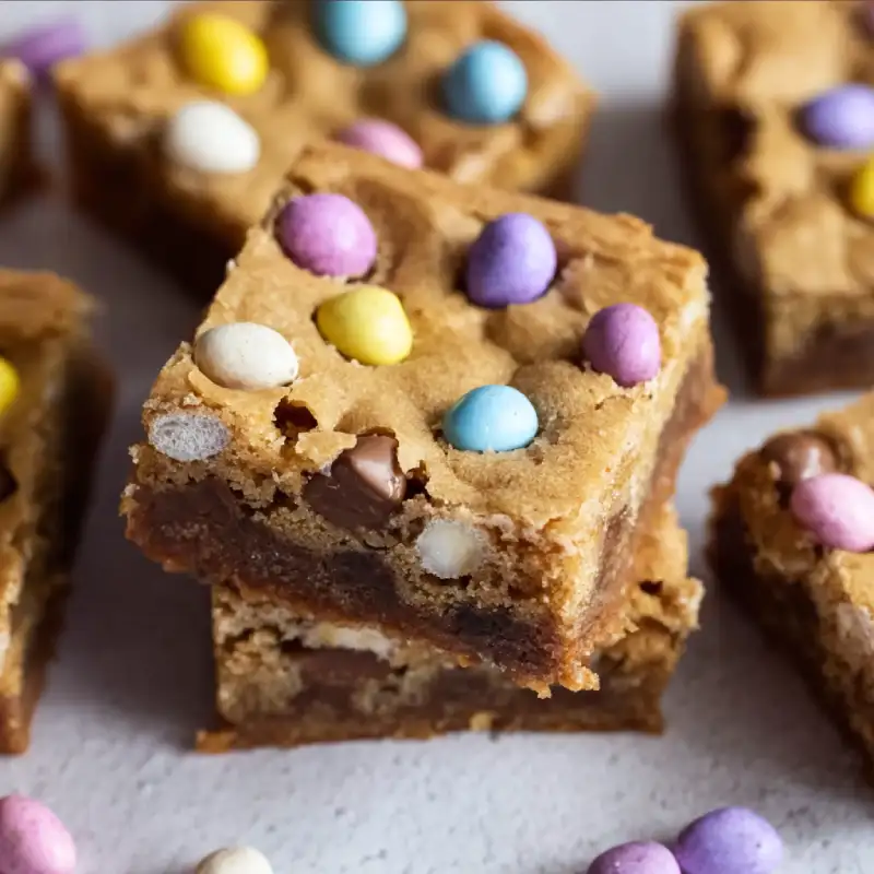 Mini Cadbury Easter Egg Blondies