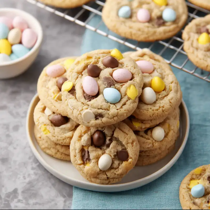 Cadbury Egg Cookies