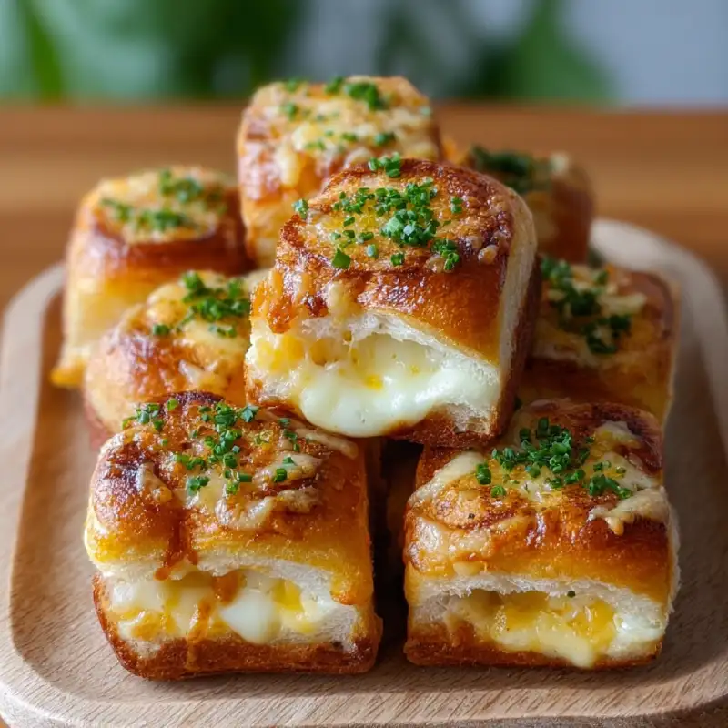 Mini Grilled Cheese Hawaiian Rolls