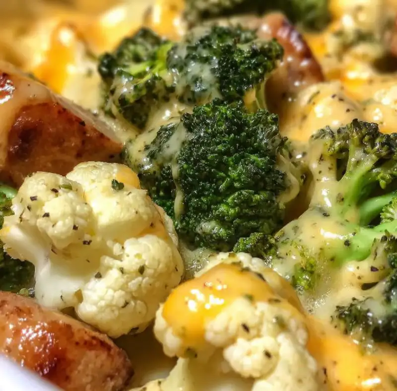 Keto Broccoli and Cauliflower