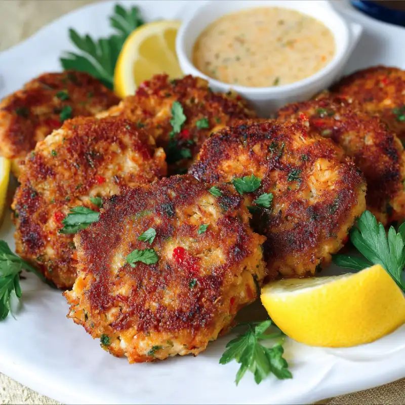 Southern Salmon CroquettesSouthern Salmon Croquettes