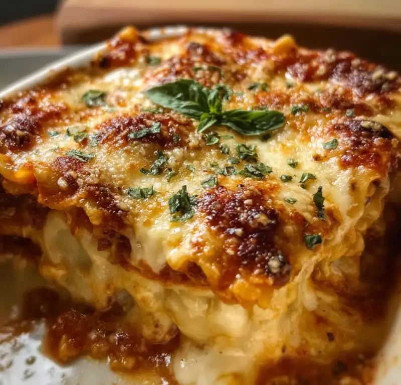 Viral Dumpling Lasagna