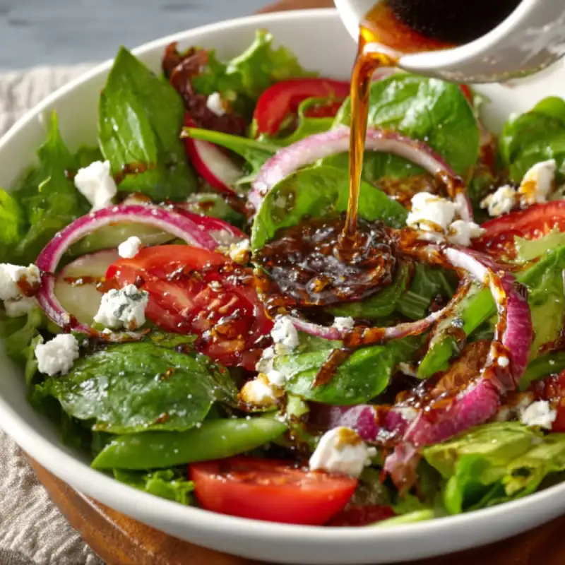 Spring Mix Salad with Balsamic Honey