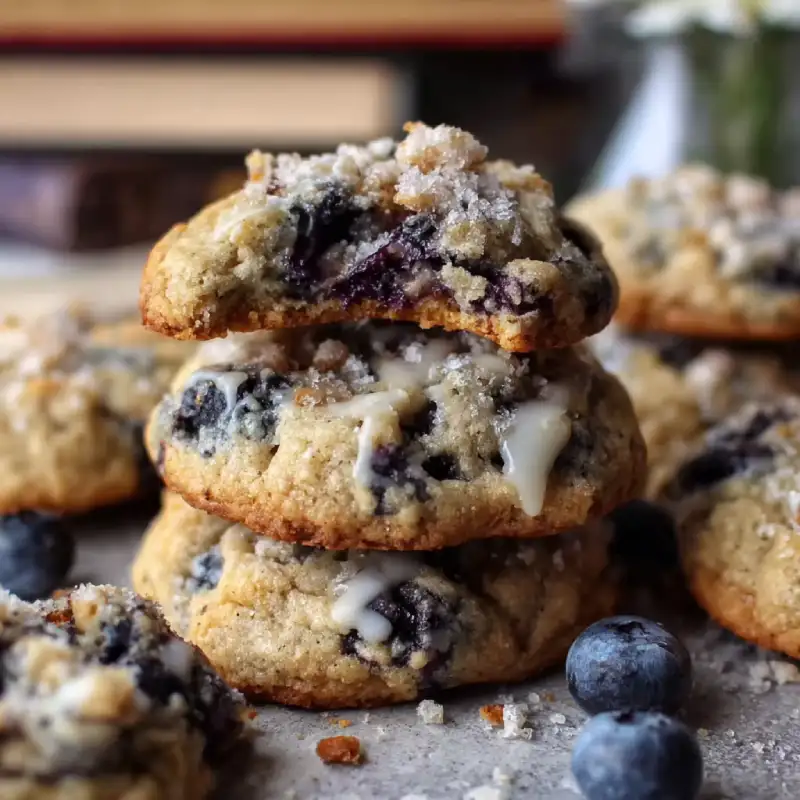Blueberry Muffin Cookies