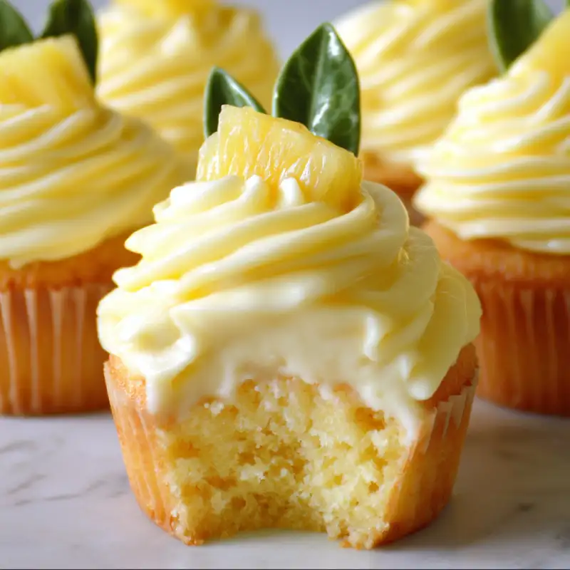 Delicious Dole Whip Cupcakes Recipe