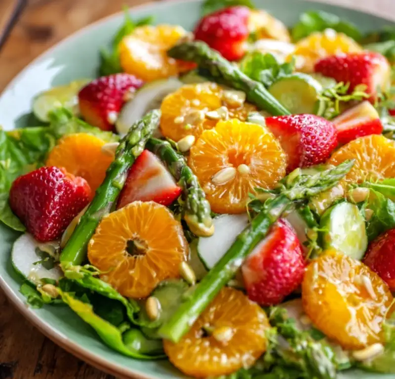 Spring Salad with Citrus Vinaigrette