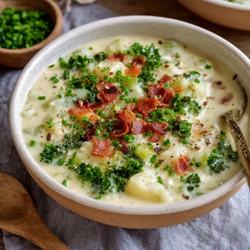 Creamy Colcannon Soup