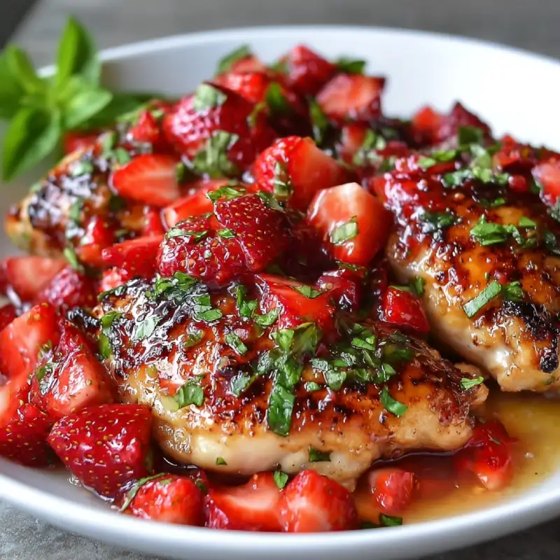 Strawberry Lemon Chicken