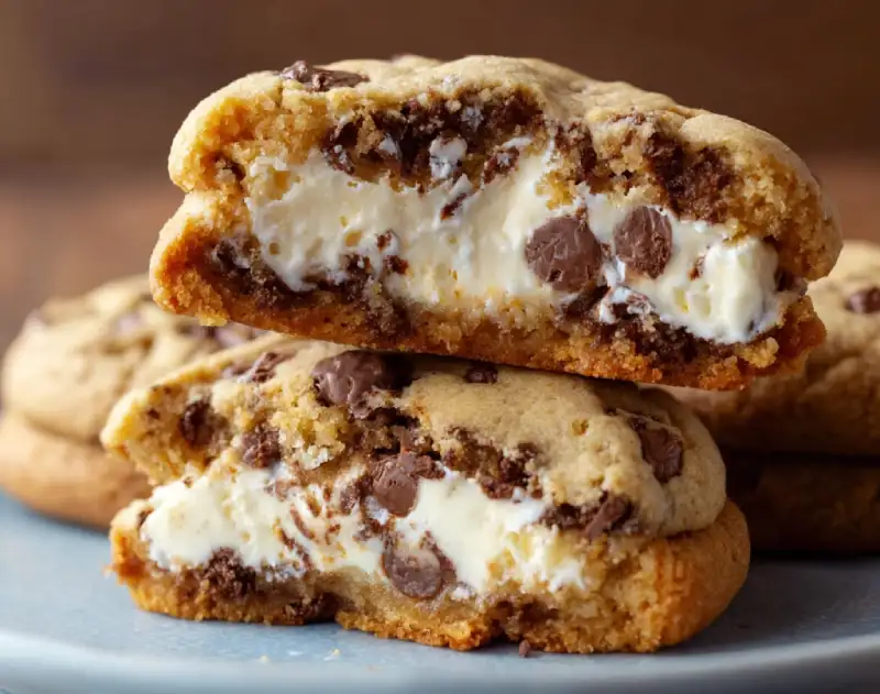 Cheesecake Stuffed Cookies