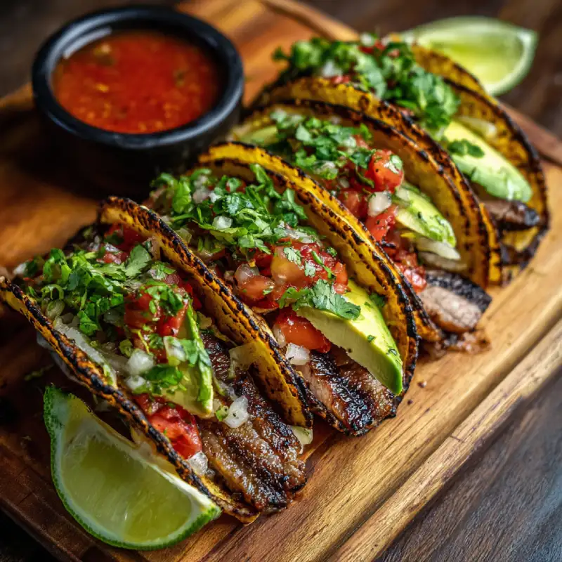 Charcoal Grilled Tacos