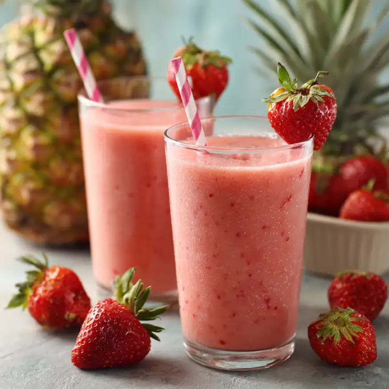 Strawberry Pineapple Smoothie
