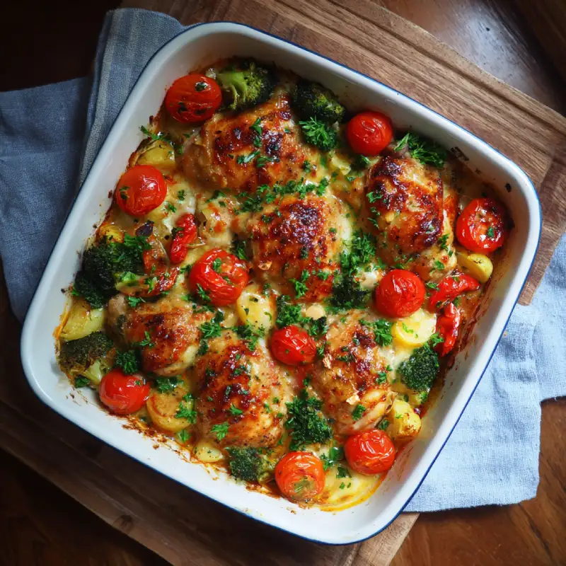 SUMMER CHICKEN BAKE