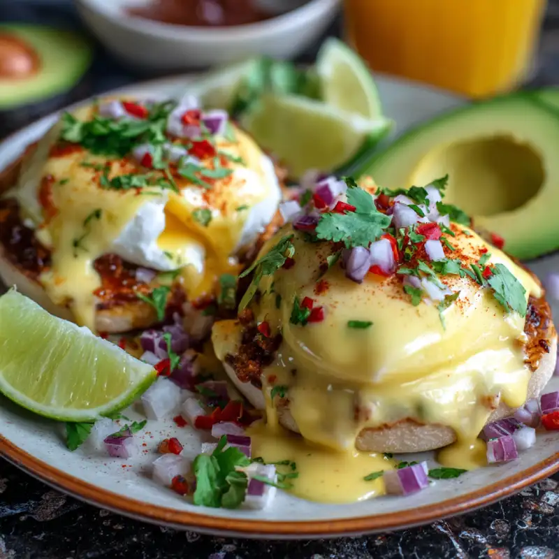 Mexican Eggs Benedict